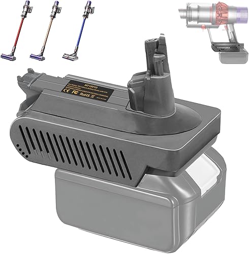 Adaptador V10 para Makita de 18 V a Dy.Son V10, adaptador de batería para batería de litio Makita de 18 V, convertido para trabajar para DYS.on V10