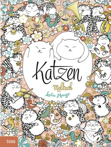 Katzen Malbuch