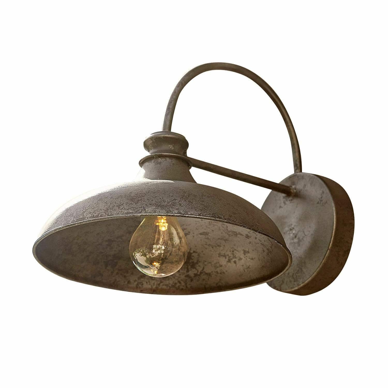 LOBERON LED-Wandlampe Chassorin, antikbraun