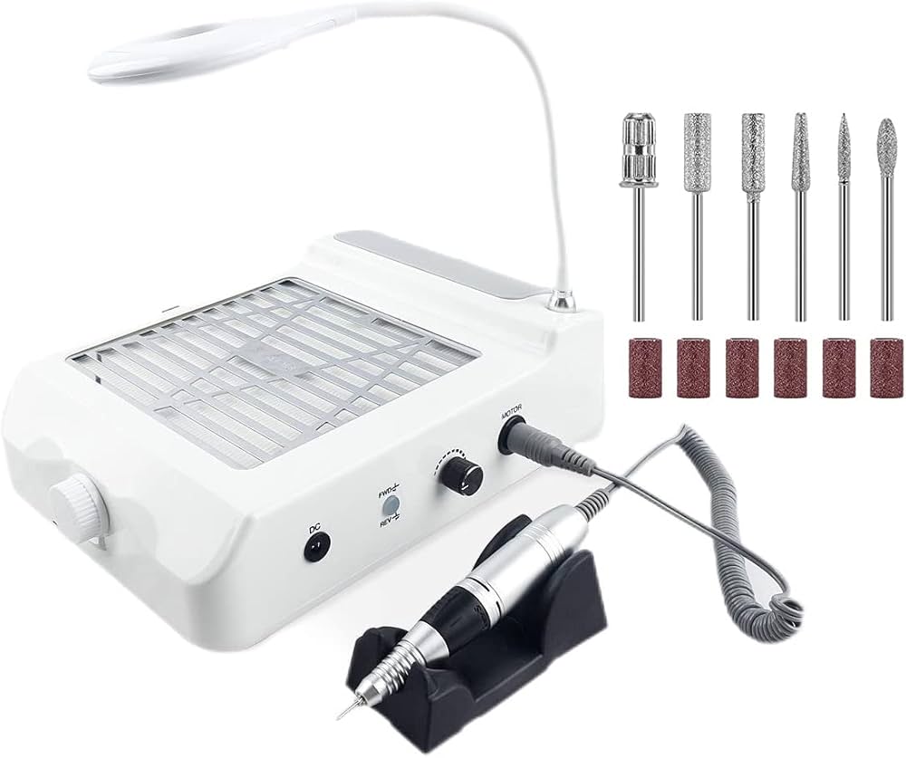 Amazon.com: Nail Dust Collector- 4 in 1 Nail Dust Collector for