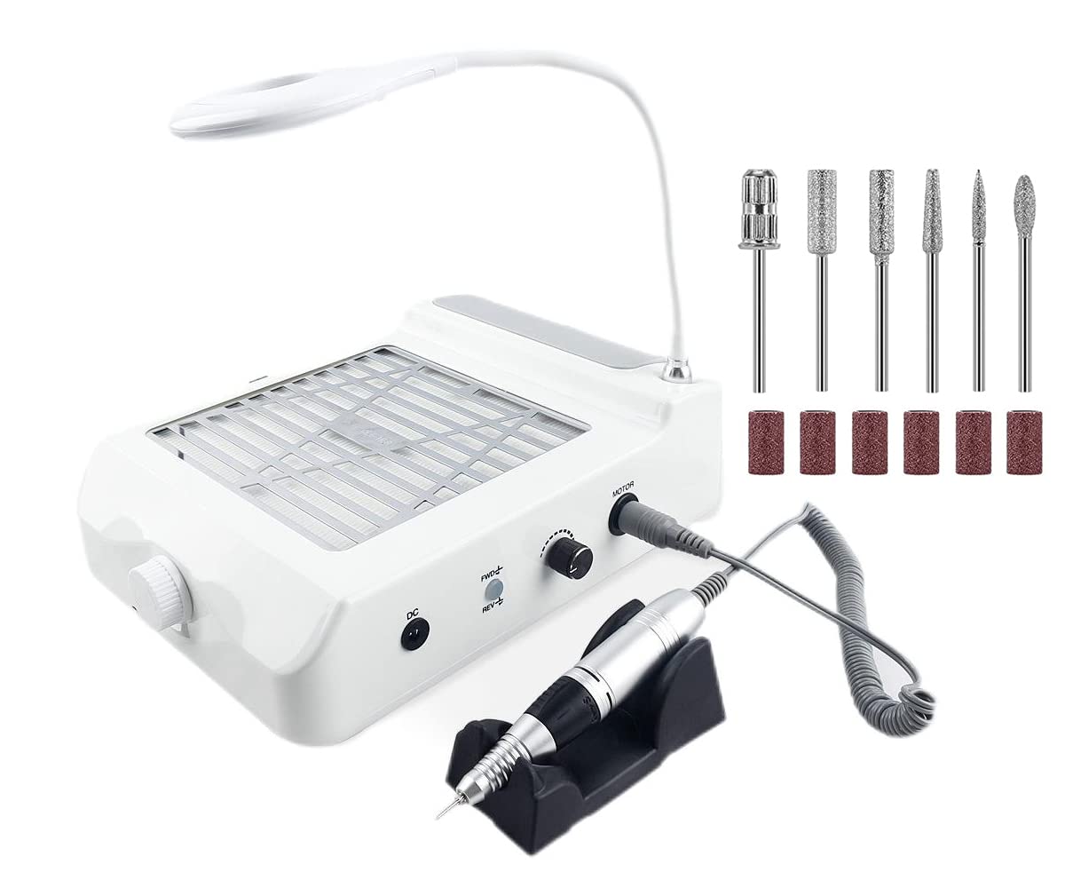 Amazon.com: Nail Dust Collector- 4 in 1 Nail Dust Collector for