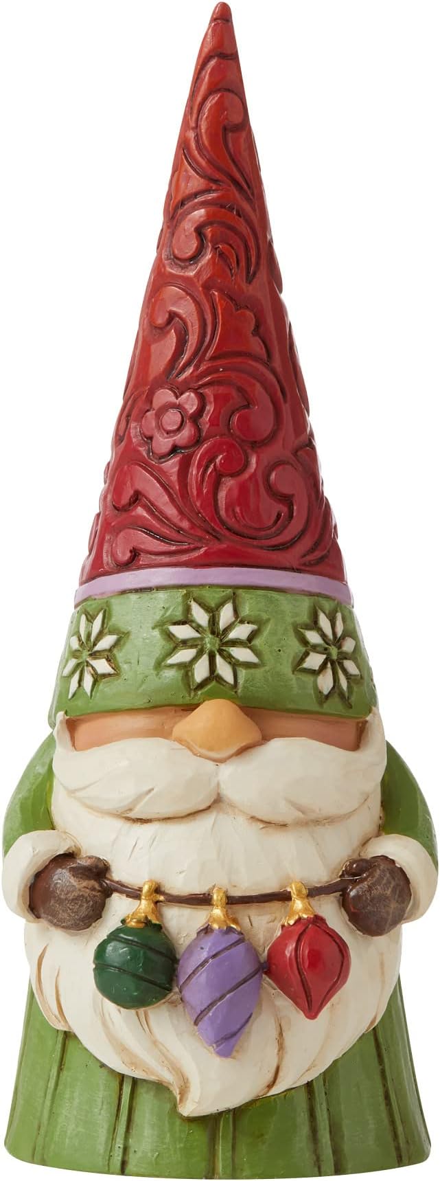 Jim Shore Lebkuchen-Nussknacker Figur 23 Cm - Handbemalte Weihnachtsdekoration Von Enesco