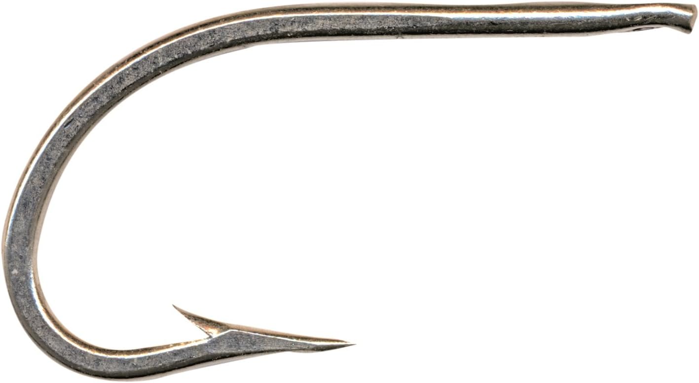 Mustad 3412DT Classic O'Shaugnessy Forged Needle Eye Duratin Hook (25-Pack)
