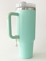 Vista 28 de Tovly 2PCS Stanley Cup Accessories Letter Charms Name ID Initial Letter Handle Personalized Charm For Stanley Tumbler