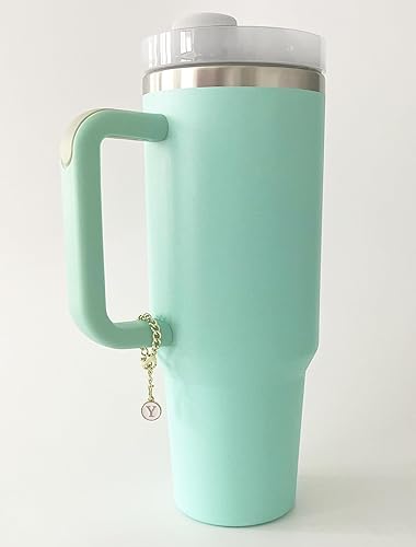 Miniatura 28 de Tovly 2PCS Stanley Cup Accessories Letter Charms Name ID Initial Letter Handle Personalized Charm For Stanley Tumbler