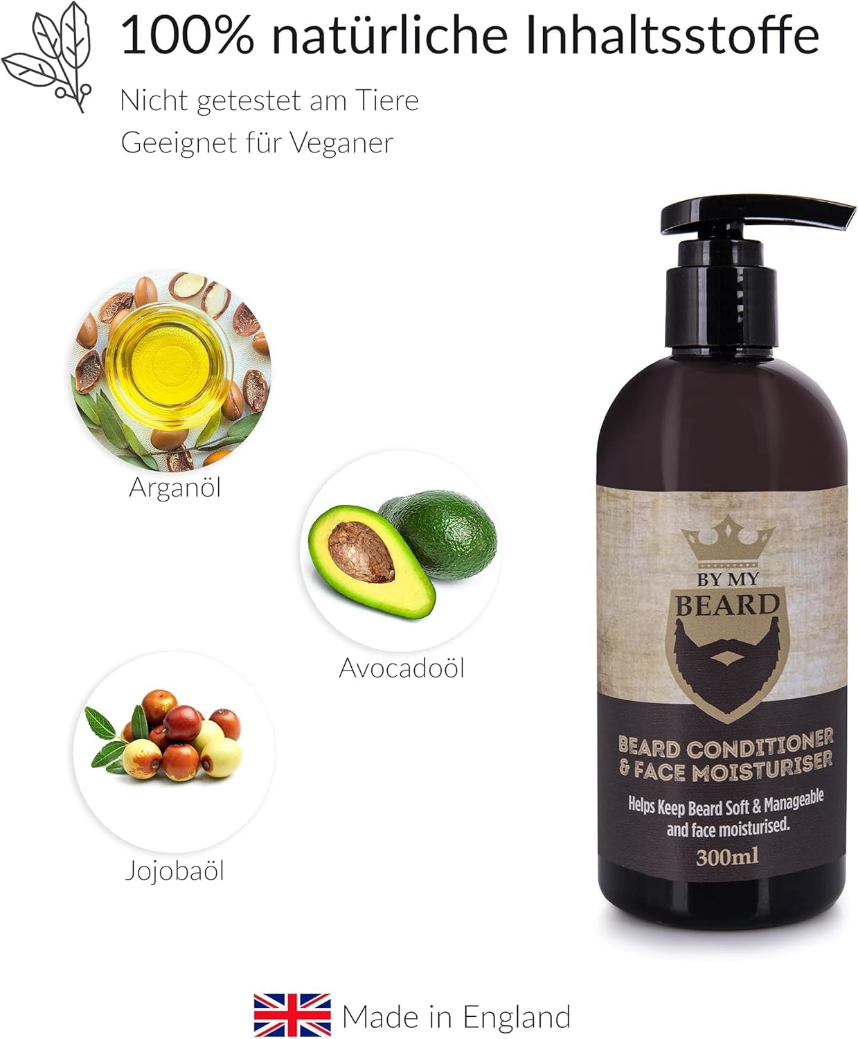 Zestaw do pielęgnacji brody dla mężczyzn – Zestaw do brody, olejek do brody, balsam do brody w zestawie. Produkty do pielęgnacji brody – Zestaw do pielęgnacji brody dla mężczyzn z balsamem do brody, o