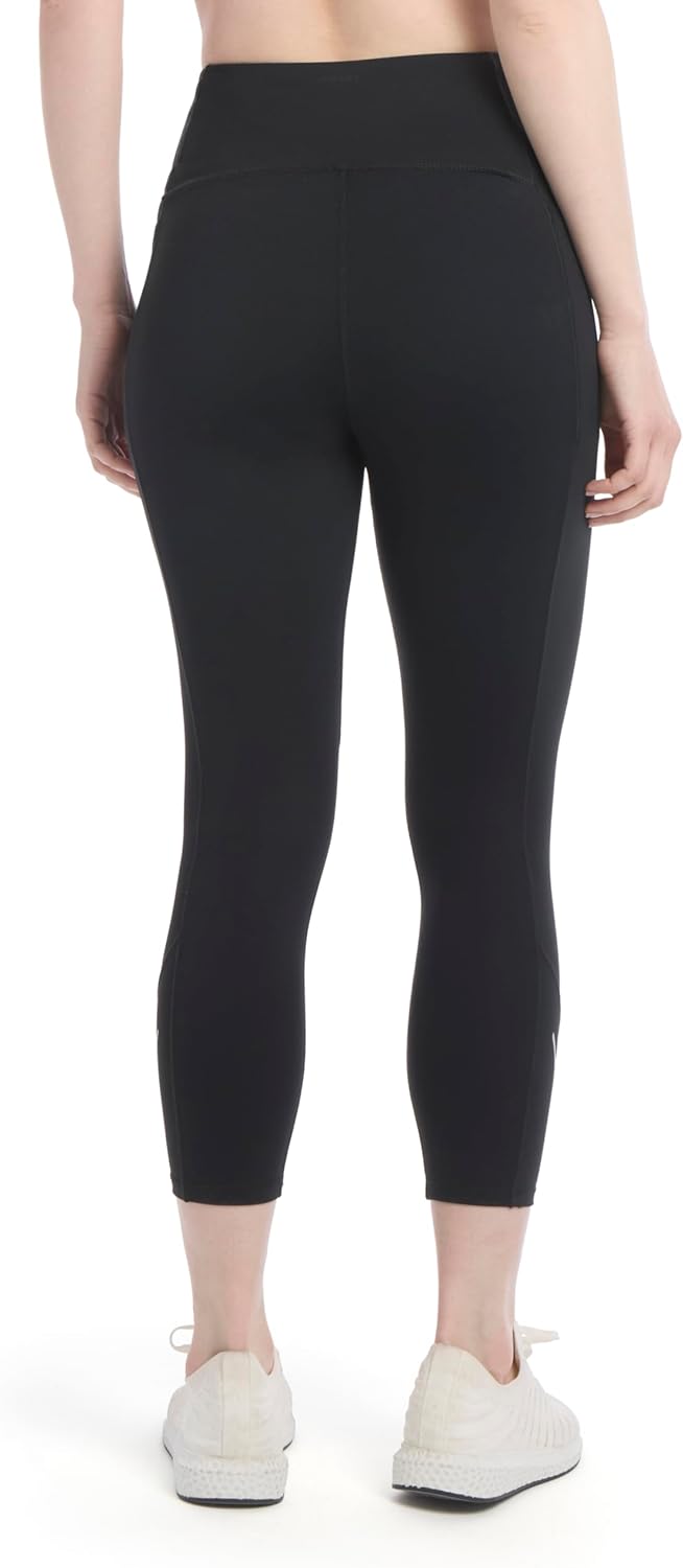 Jockey Womens Active Nylon Stealth High Waist Capri Leggings - Image 3
