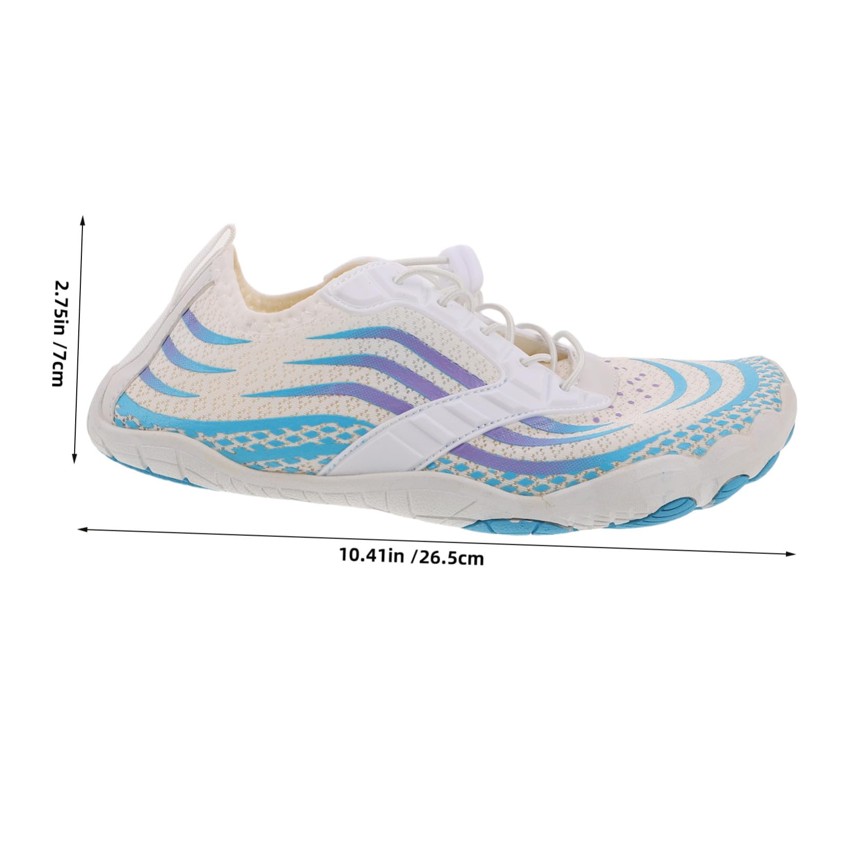 ibasenice Unisex Barfuß Wasserschuhe Strandschuhe Schnell Trocknend Atmungsaktiv Wassersportschuhe für Schwimmen Kajak Surfen