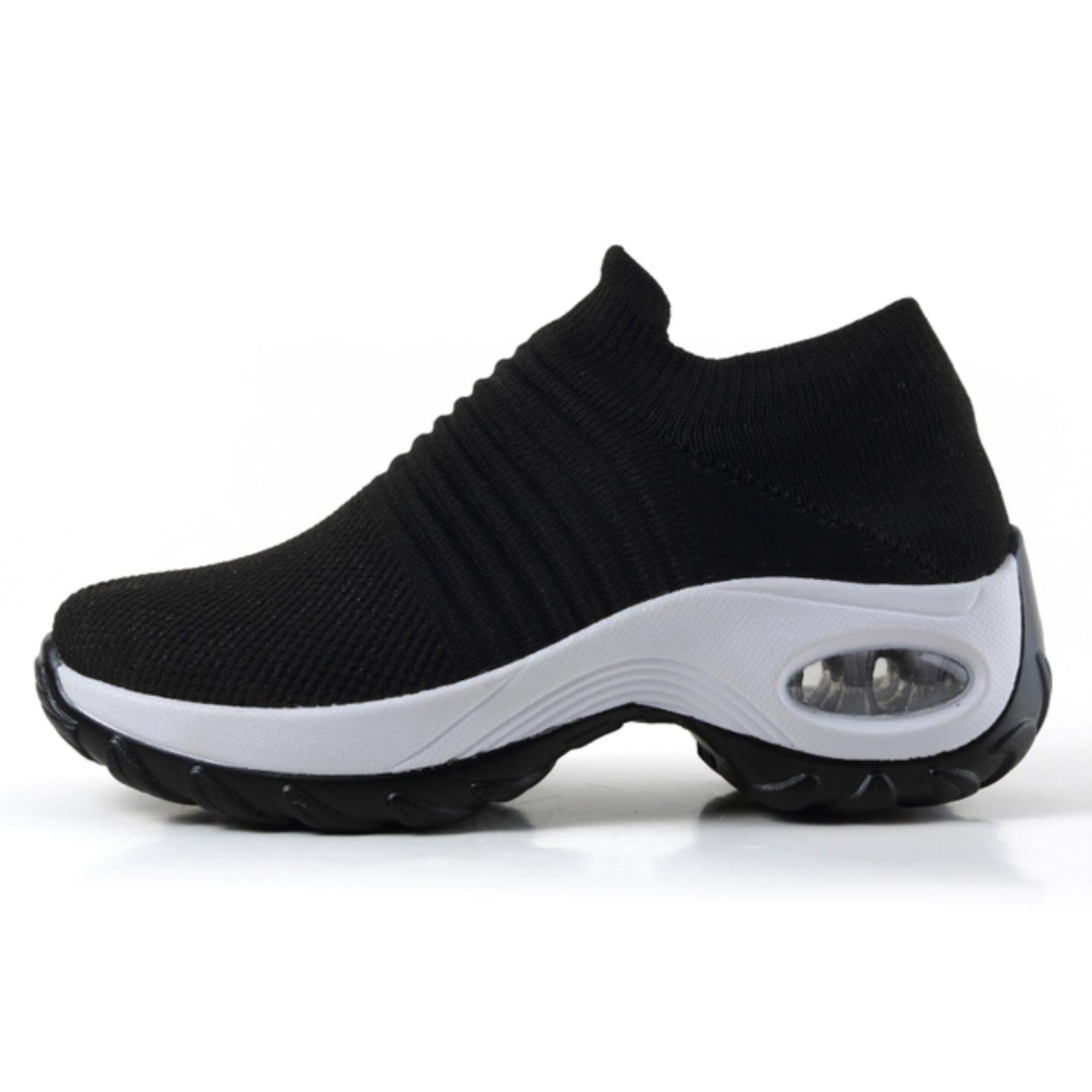 Primavera Donne Scarpe Traspiranti Donna Slip Piatto sulla Piattaforma Tenis per Le Donne Mesh Sock Sneakers Scarpe