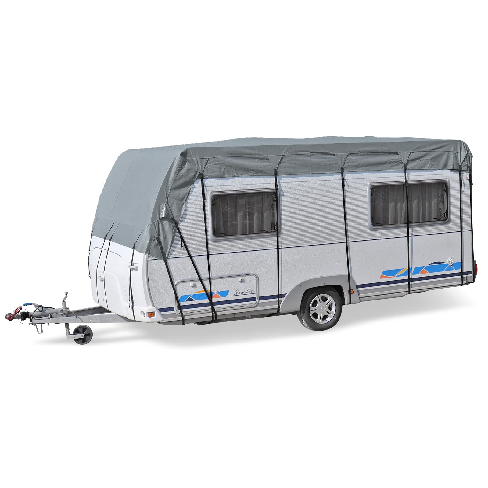 Wohnwagen Wohnmobil Reisemobil Schutzdach Dachschutzplane Schutzhülle 10x3 m