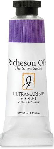 Jack Richeson Colores al óleo para artistas, 1.3 fl oz, violeta ultramar