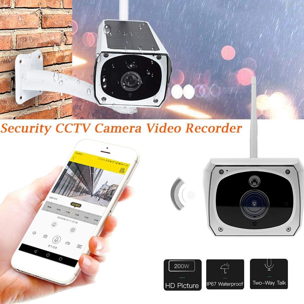 Wireless 1080P Security Camera Waterproof Outdoor 1080P 2.0M Solar Battery Power Surveillance Security CCTV Camera for Baby/Elder/Pet/Nanny Monitor, Pan/Tilt, Two-Way Audio & Night Vision