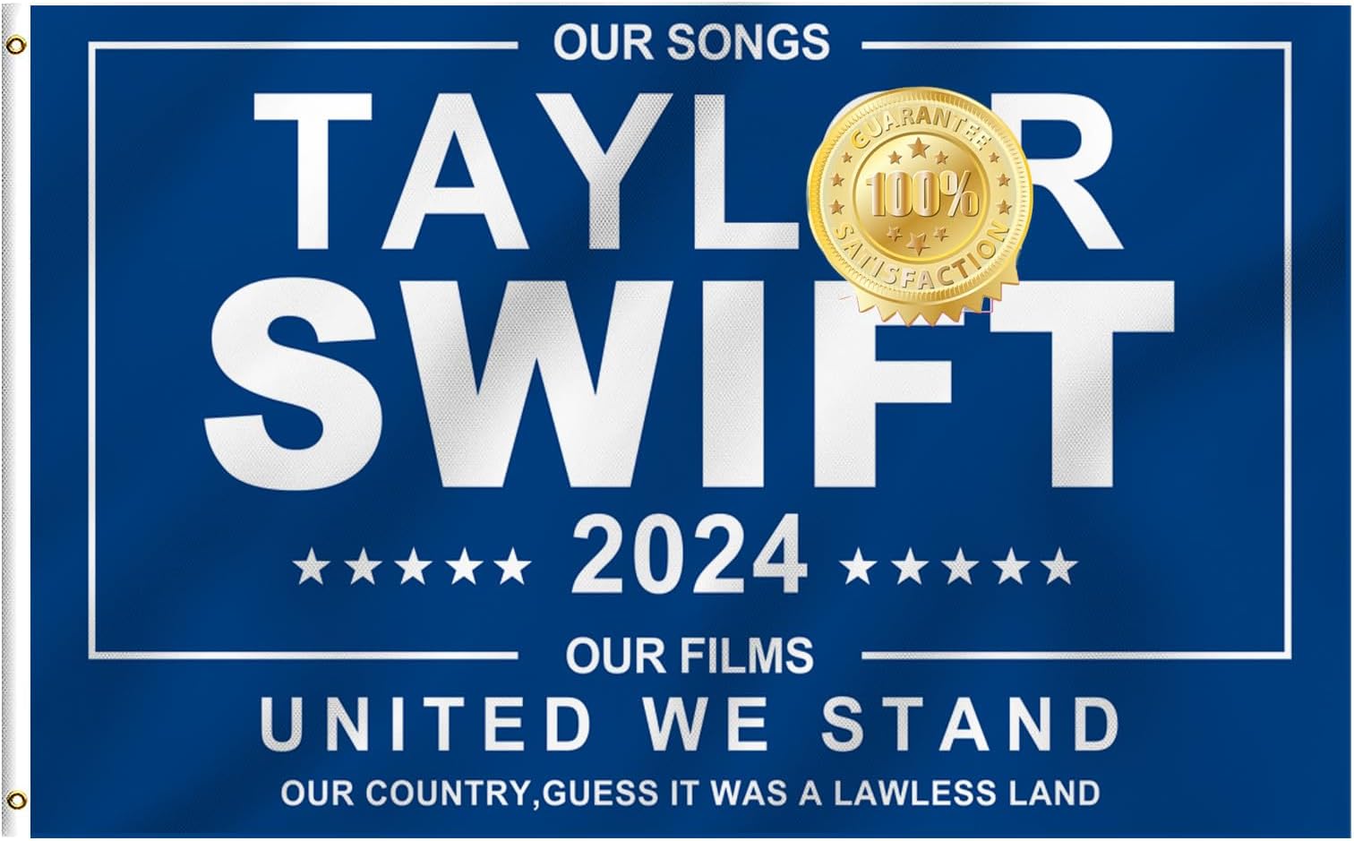 Taylor Music Flag 3x5 Ft Double Stitched Polyester Fabric with 2 Brass Grommets Outdoor Indoor, Taylor 2024 flag for Party Room College Dorm Bedroom Wall Tapestry Decor Banner