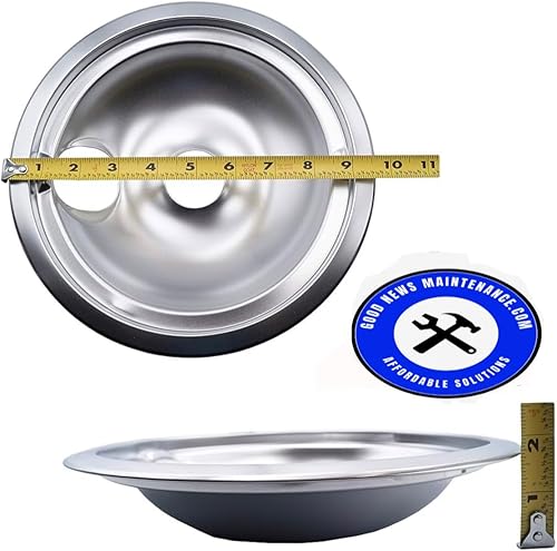 Miniatura 3 de WB31M15 y WB31M16 - Sartenes de goteo Reemplazo compatible para GE/Hotpoint. Cubiertas para quemadores de estufas eléctricas generales y sartenes de