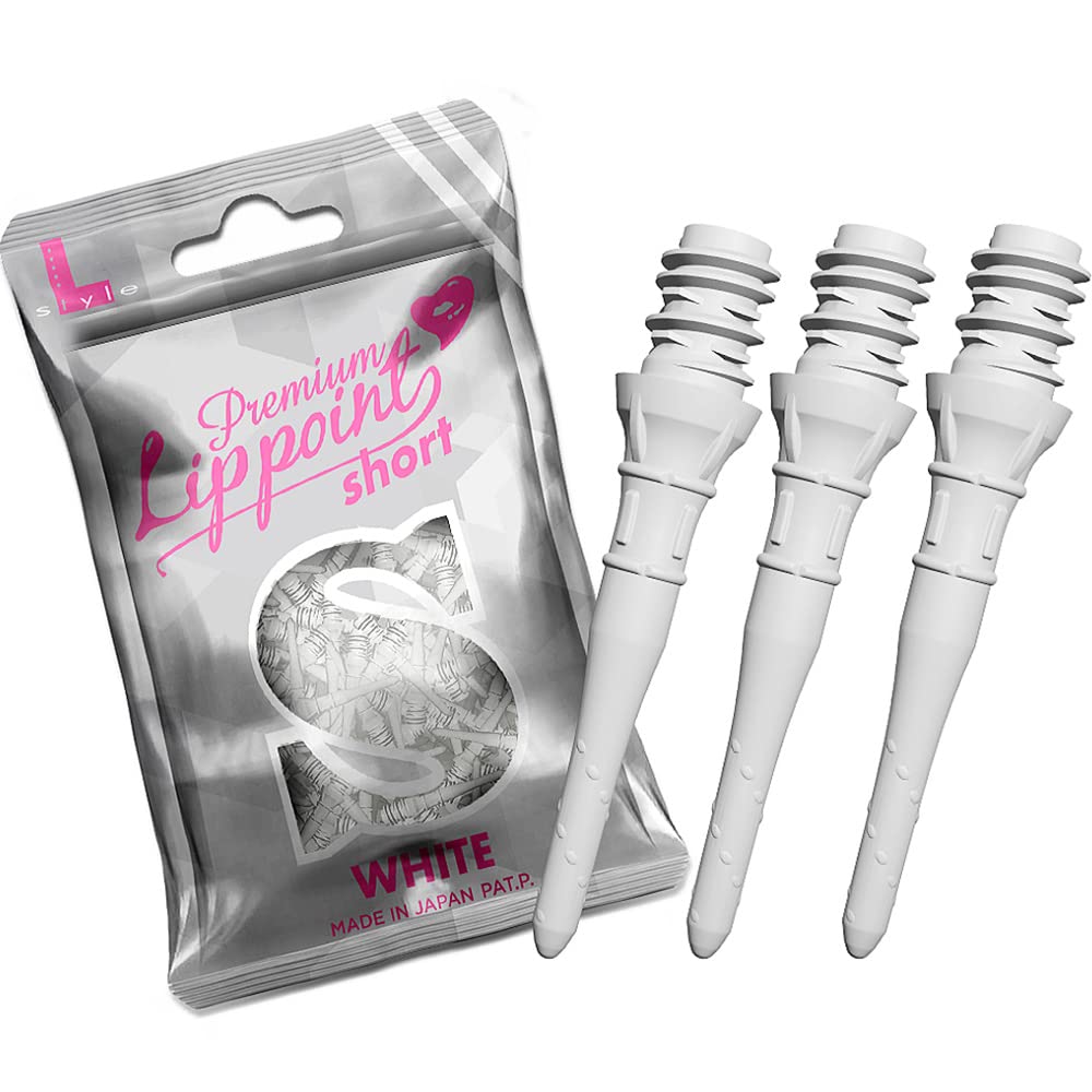 LSTYLE Dart Tips: Premium Lippoint - Soft Tip Dart Points - 2BA Thread (30 and 60 Packs) Regular Length, Short Length and Extra Long Length