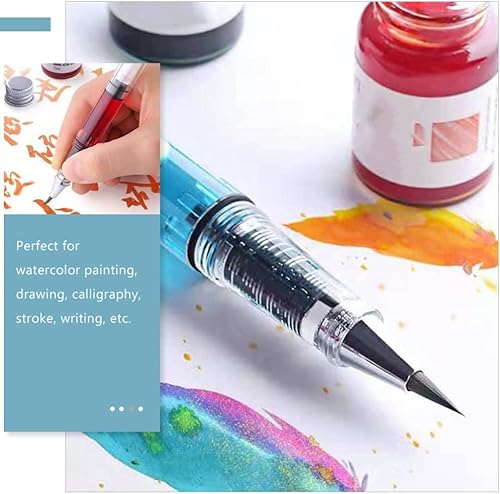 Miniatura 9 de NUOBESTY Plumas pluma de pincel de tinta pluma de caligrafía portátil Pluma de pincel: Tipo Pluma estilográfica Pluma de tinta recargable Pluma de