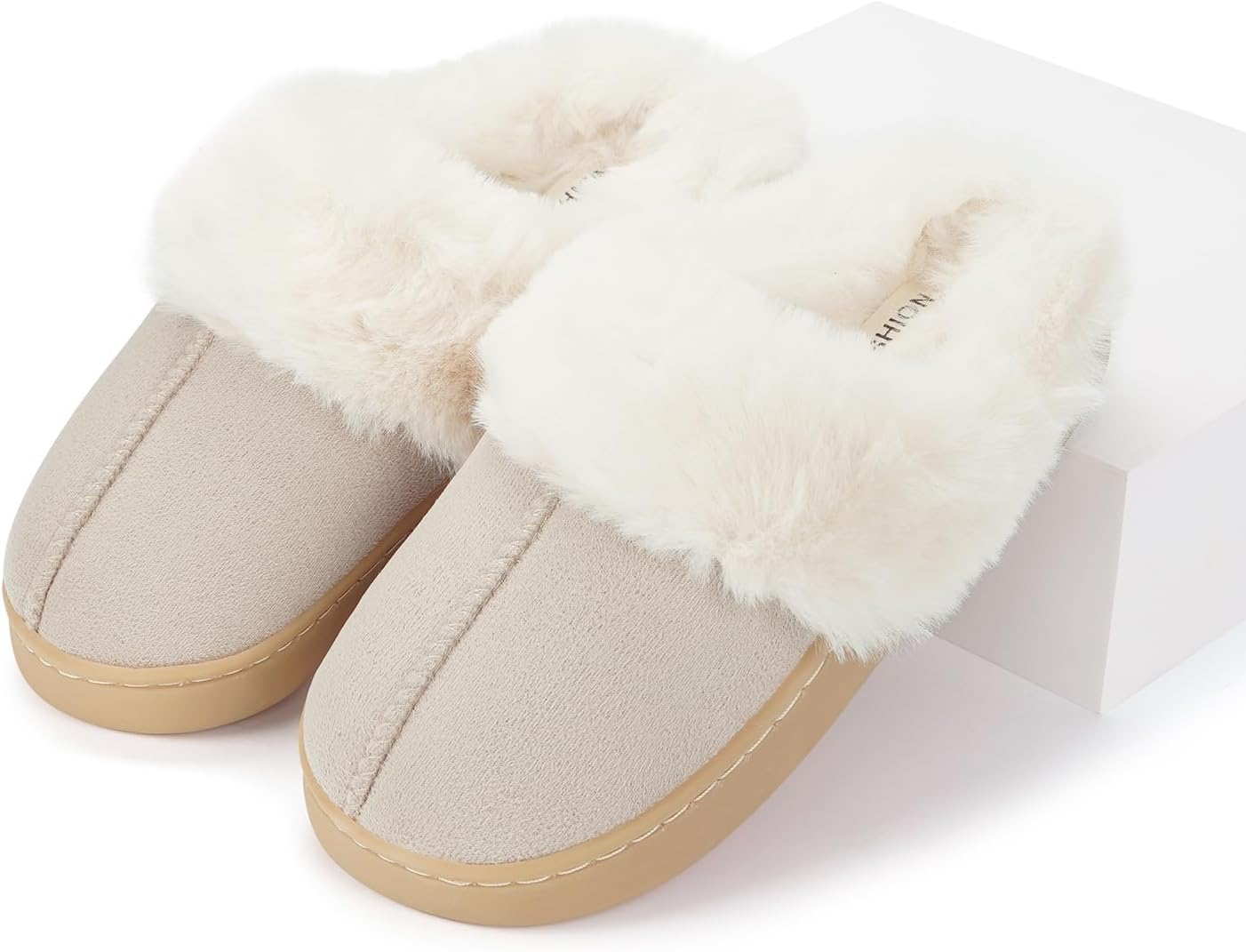 Dokela Kids Slippers Girls Boys Fuzzy House Slippers Winter Warm Soft Plush Lined Memory Foam House Shoes Slip On for Home Bedroom Indoor Outdoor - Image 5