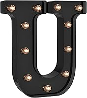 Vista 291 de Foaky LED Letter Lights Sign Marquee Light Up Letters Sign for Night Light Wedding/Birthday Party Battery Powered Christmas Lamp Home Bar