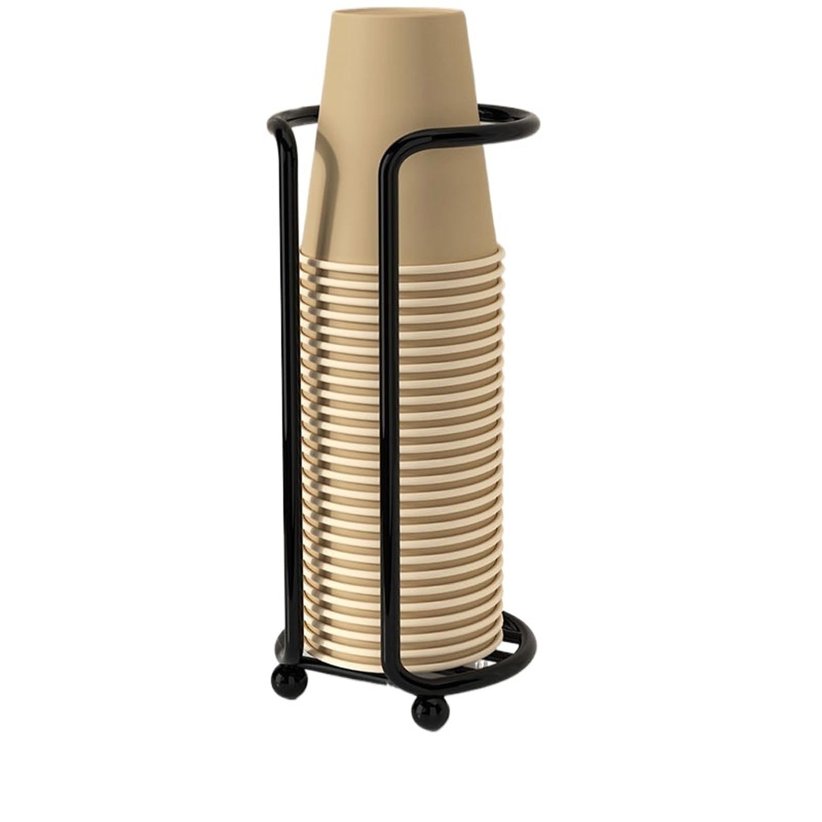 HYFEUOKF Kitchen Paper Cup Holder Picker Multifunctional Desktop Storage Rack Household Coffee for Home(Colo8)