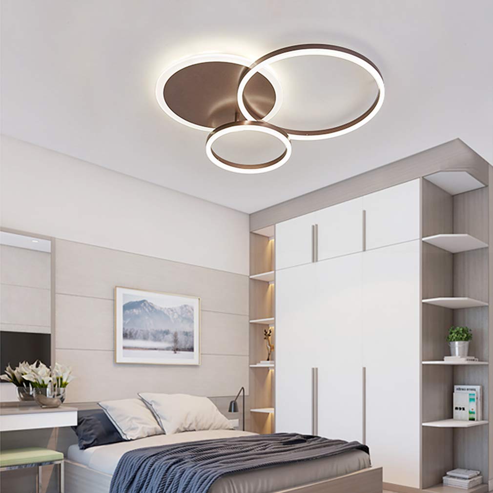 LED Plafonnier Dimmable Design Pétale - 38W/48W/78W Avec Télécommande Pour Salon/Chambre