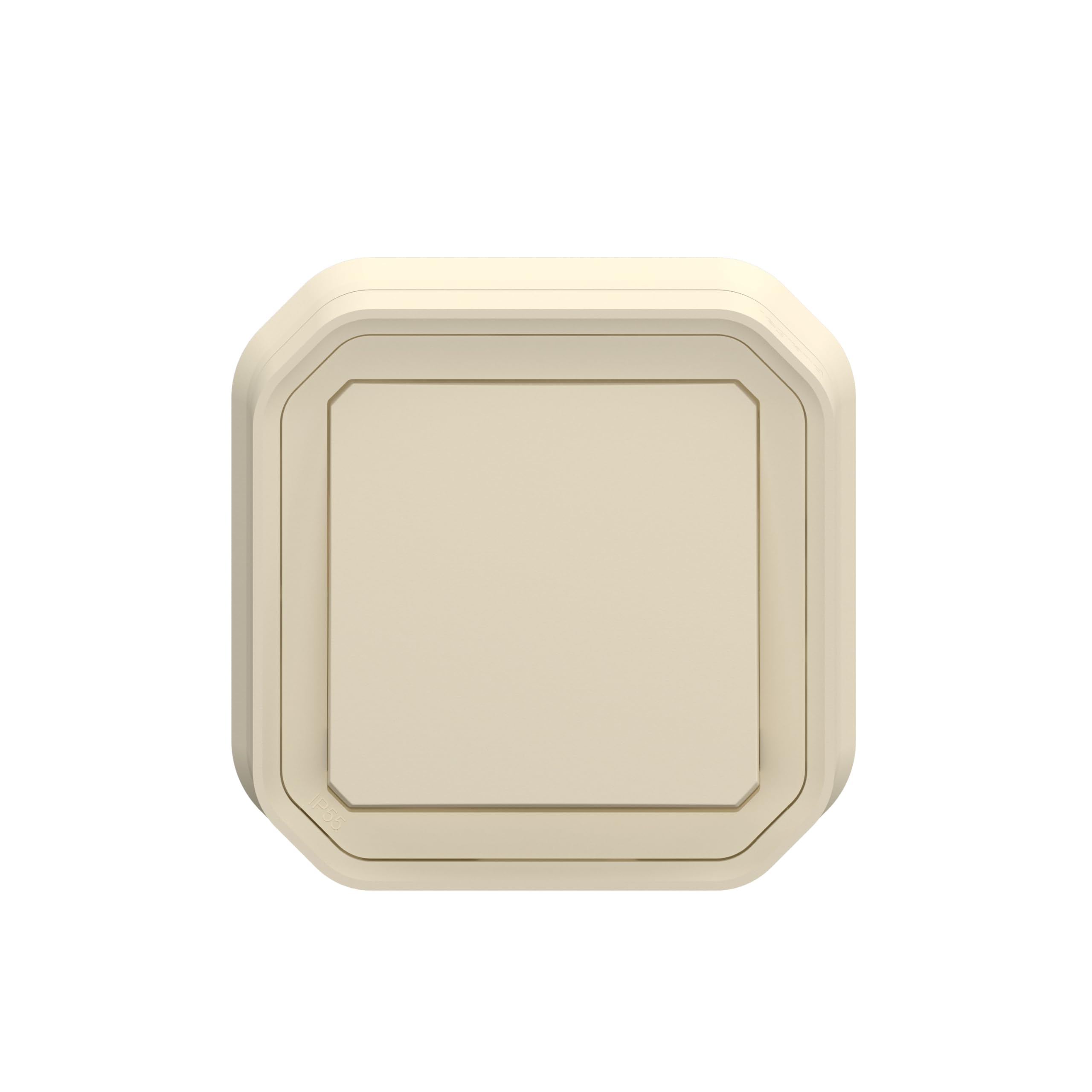 LEGRAND | Plexo Interrupteur Ou Va-Et-Vient, Étanche IP55 Beige, Résistance Aux Chocs IK08, Installation Encastrée Facile