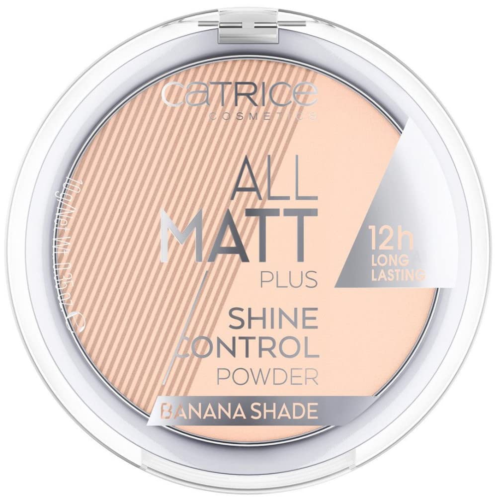 CATRICEAll Matt Plus Shine Control Powder, longlasting, mattifying, fixing, translucent, matte (10g)ClimatePartner certified