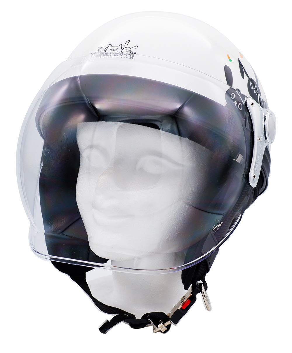 ダムトラックス　カリーナRabbit（レディース) Amazon | ダムトラックス(DAMMTRAX) バイクヘルメット ハーフ CARINA