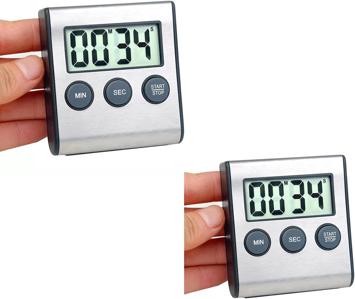 2 Pack Kitchen Timer, Digital Kitchen Timer Kuwait Ubuy