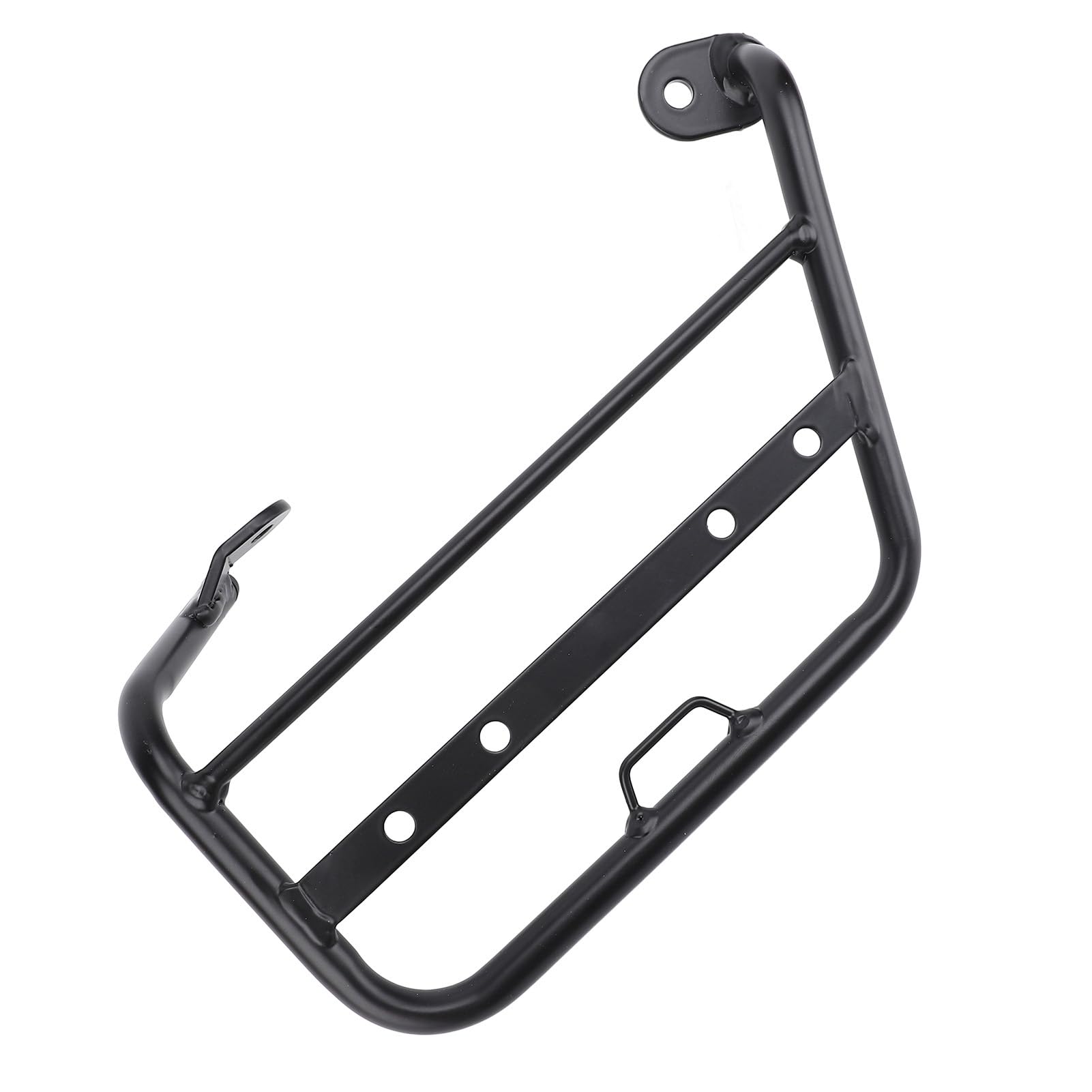 Porte-bagages Latéral de Moto, Porte-bagages Latéral en Fer à Forte Charge, Facile à Installer pour Z650RS 2022 – 2024 (fer 2)