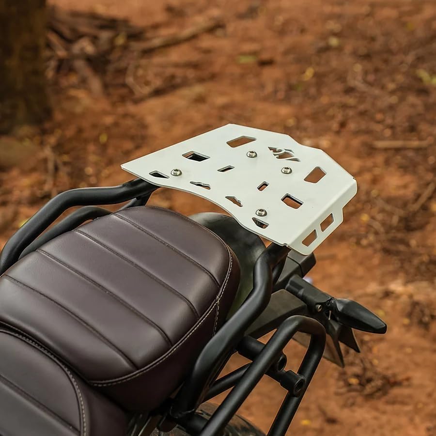 Atlas Luggage Carrier Compatible with Triumph Scrambler 400 XC | Premium Rear Luggage Rack-image-26