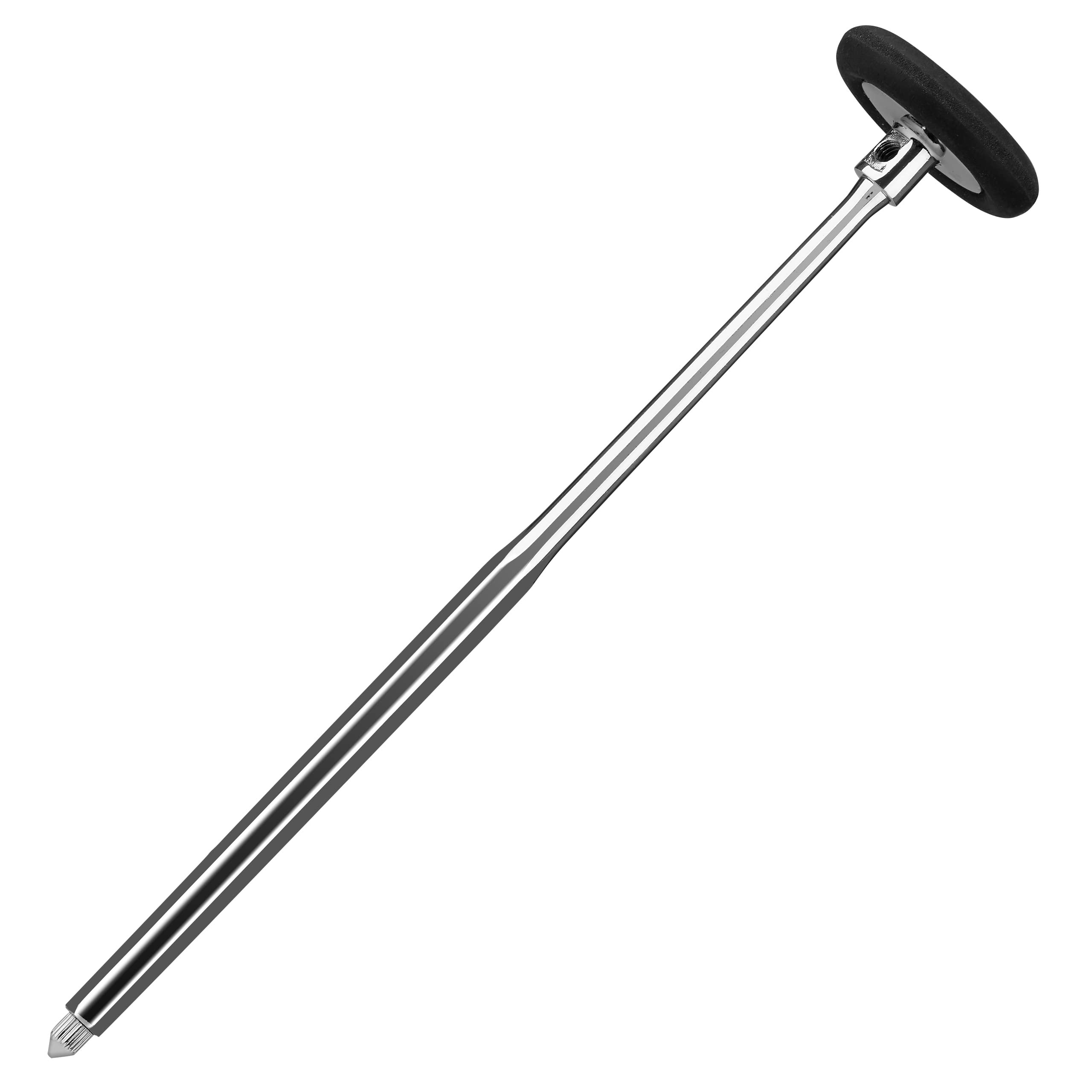 Reflexhammer nach Babinsky mit rundem Kopf und Nadel - 150 g schwer - verchromter rostfreier Edelstahl