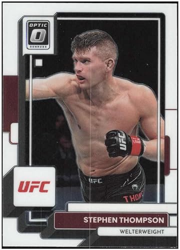 2023 Donruss Optic UFC #24 Stephen Thompson NM+-MT Welterweight NM+-MT MMA Fighting