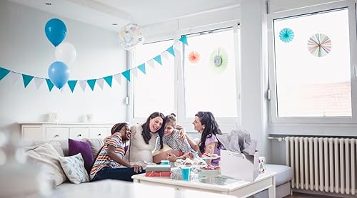 Miniatura 3 de Lyforpyton Bolsas de regalo grandes con papel de seda de 9 x 3.9 x 7 pulgadas, bolsas de regalo plateadas para cumpleaños, bodas, aniversarios