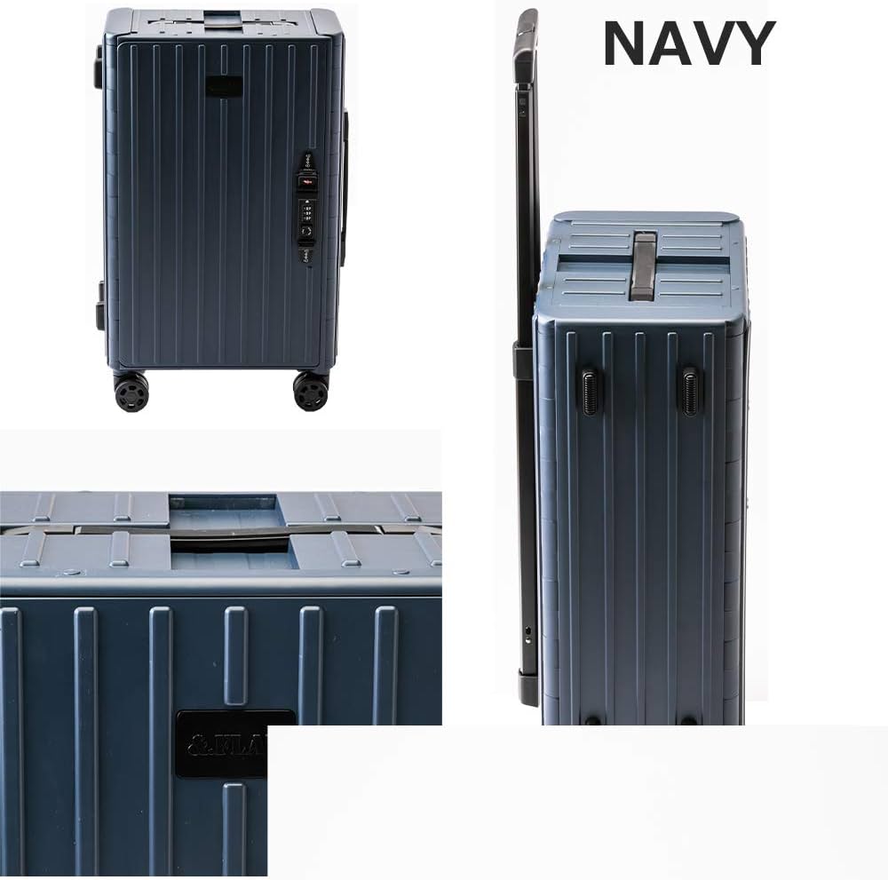 Amazon.co.jp: &.FLAT 折り畳めるキャリーケース キャリーケース