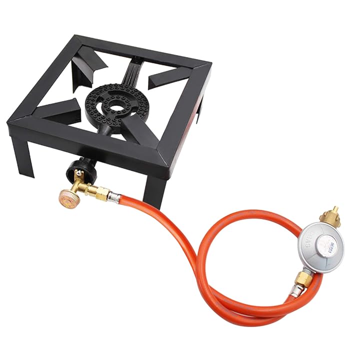 Buy YUNGU 8Kw Gas Boiling Ring Cast Iron Burner Large Lpg Stove Outdoor