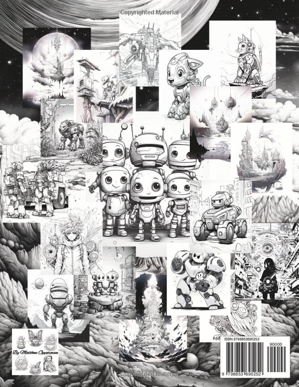 Miniatura 2 de The Big Book of Rad Robots! Coloring Book for Kids! (Coloring Books!)