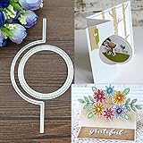 Das Stanzen Schablonen Benutzt für Handprägung DIY Scrapbook Herstellung Grußkarten Album Schneiden Papier Karten Sammelalbum Stanzschnitte Dekor Handwerk Prägepapier Karten Album Tagebuch Rahmen und Ausschnitte etc