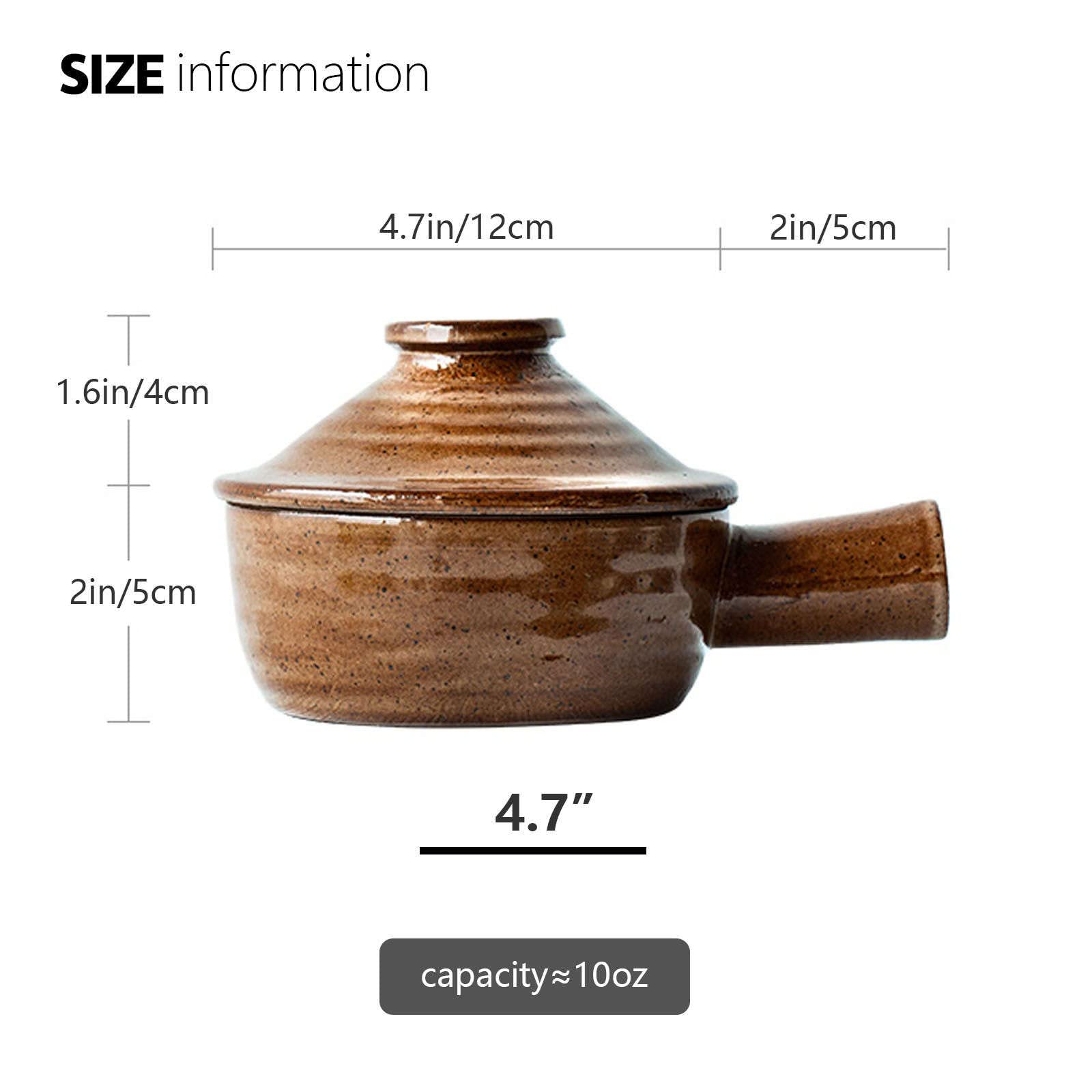 ceramiczna miska do zupy Miska na sałatkę Francuska zupa cebulowa Miski z uchwytami