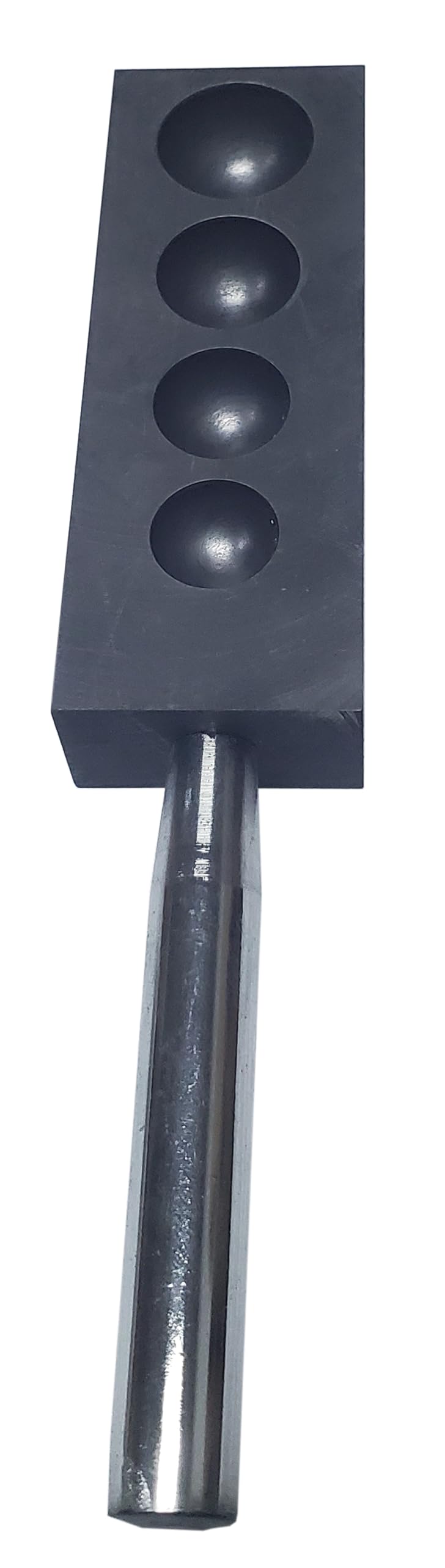 OTOOLWORLD Double Side Graphite Glassblowing Casting Hemispherical Mold and Ingot Mold for Lamp Working