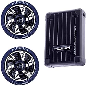 【最新28V！】 HOOH バッテリー&ファンセット 即日発送】HOOH 村上被服 快適ウェア 28V対応 バッテリー ファン