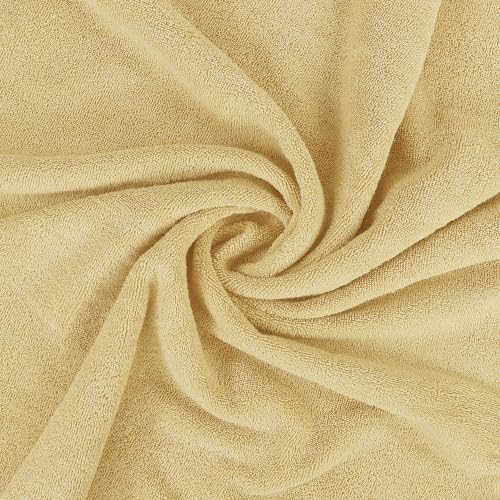 Image of Utopia Towels Jumbo Bath Sheets, 2 Pack, 35x70 in, 600 GSM Cotton, Beige