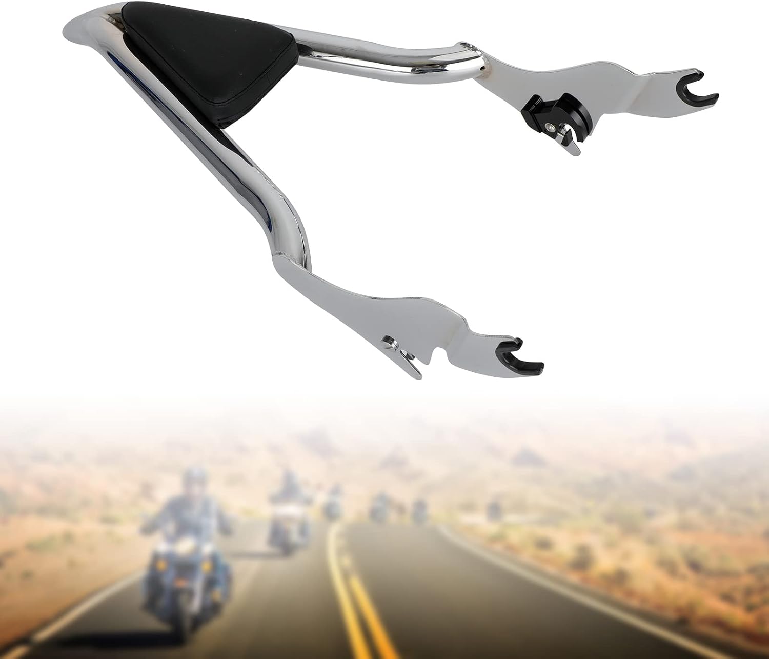 Motorcycle Passenger Backrest Sissy Bar fits for Harley CVO Road Glide/Touring Road King/Road Glide/Street Glide 2009-2022