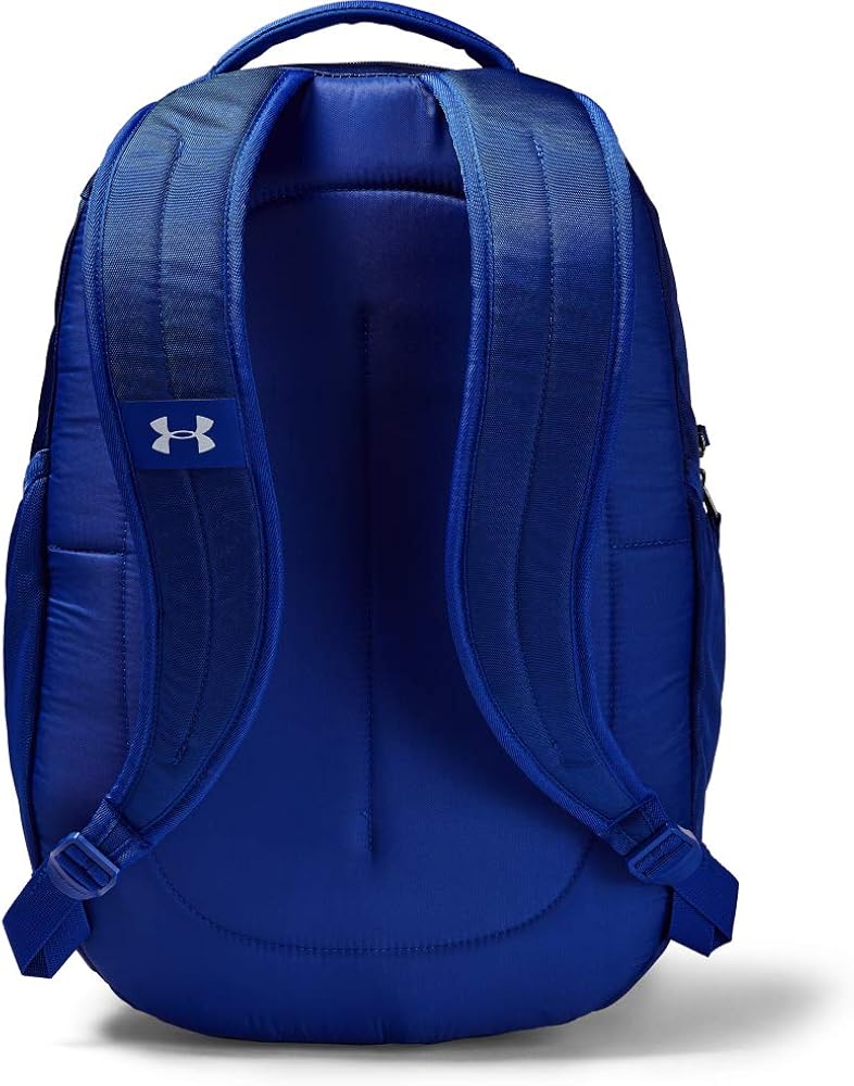 Under Armour Adult Hustle 4.0 Backpack , Black (001)/Silver , One Size : Clothing, Shoes & Jewelry