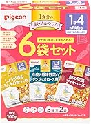 ピジョン 食育レシピ 7ヶ月から 鉄・カルシウム 100g×6袋
