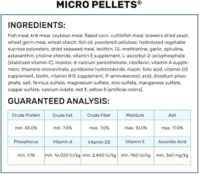 Hikari Usa Inc AHK21108 fish tropical Micropellets 1.58-Ounce