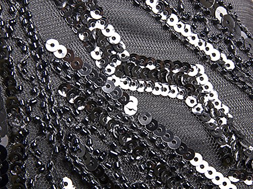 Image of Vijiv 1920s Short Prom Dresses V Neck Inspired Sequins Cocktail Flapper Dress
