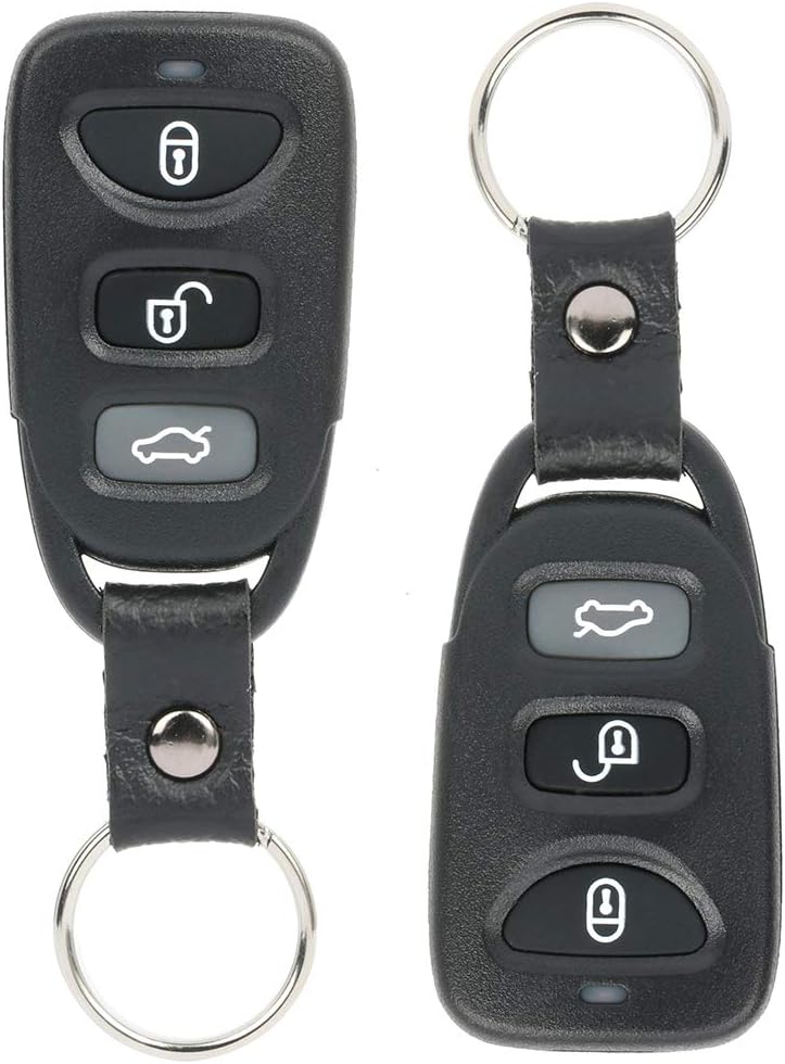 2 X Remotes Key Fob for Hyundai for Elantra r Hyundai for Sonata 2006-2010 OSLOKA-310T OSLOKA-360T OSLOKA-950T
