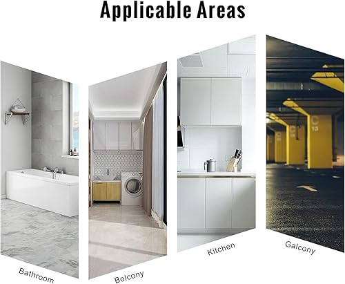 Miniatura 5 de SaniteModar Drenaje lineal de ducha, drenaje de ducha de 12 pulgadas, inserción de azulejos 2 en 1, paneles 2 en 1, drenaje de suelo de ducha