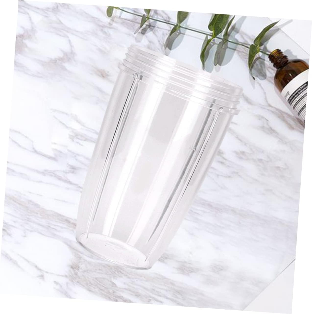 Ciieeo 2pcs Large Cup Plastic Replacement Container for Blender Tumbler Shaker Cup Bpa Dishwasher Safe