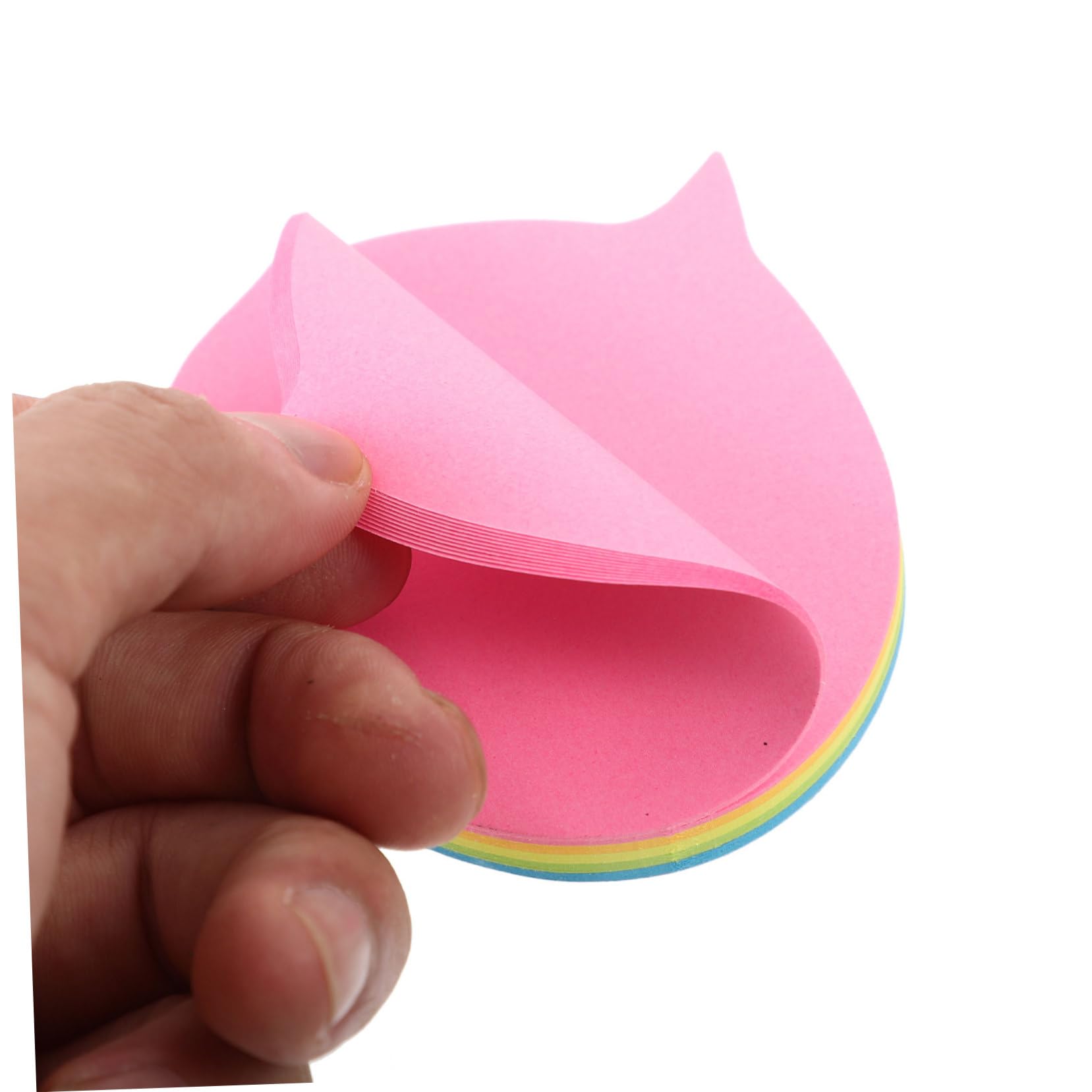 HOMSFOU 5 Piezas Papel Notas Adhesivas Autoadhesivas de con Diseño Adorable Libros de Notas para Oficina y Papelería para Recordatorios y Organización